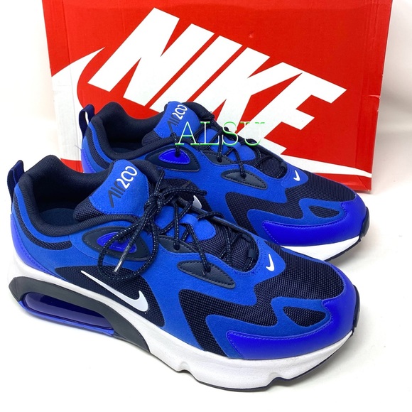 Nike Air Max 200 Racer Blue White Men’s Sneakers - Picture 7 of 10